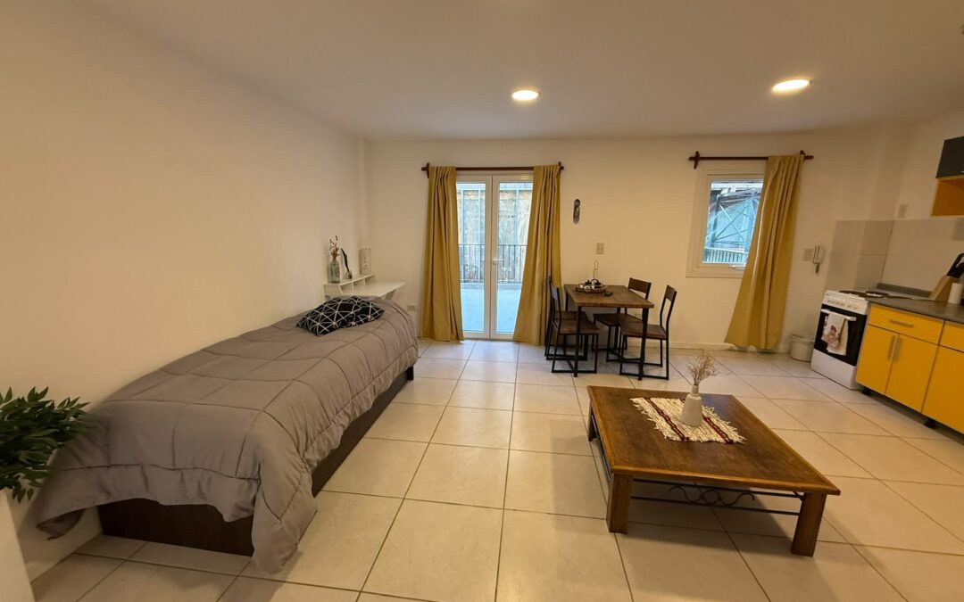 DEPARTAMENTO UN DORMITORIO AMOBLADO CON TERRAZA